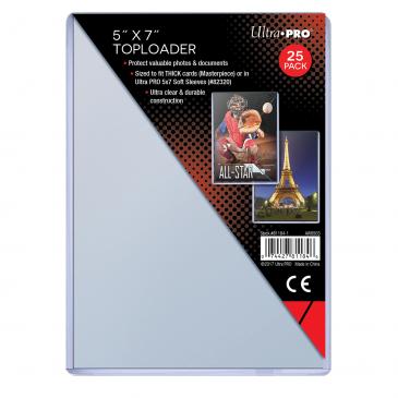Ultra Pro 5" x 7" Top Loaders (25ct) | Eastridge Sports Cards