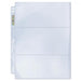 Ultra Pro 3-Pocket Platinum Page with 3-1/2" X 7-1/2" Pockets 10pk