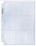 Ultra Pro 15-Pocket Platinum Page for Tobacco Cards 10pk