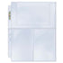 Ultra Pro 3-Pocket Platinum Page for 4" X 6" Photos 10pk