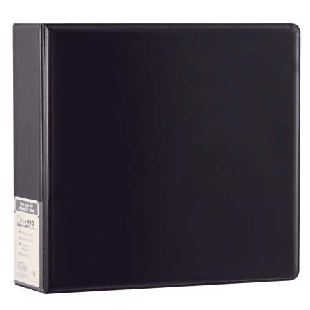 Ultra Pro 3" Black Album - Blank | Eastridge Sports Cards