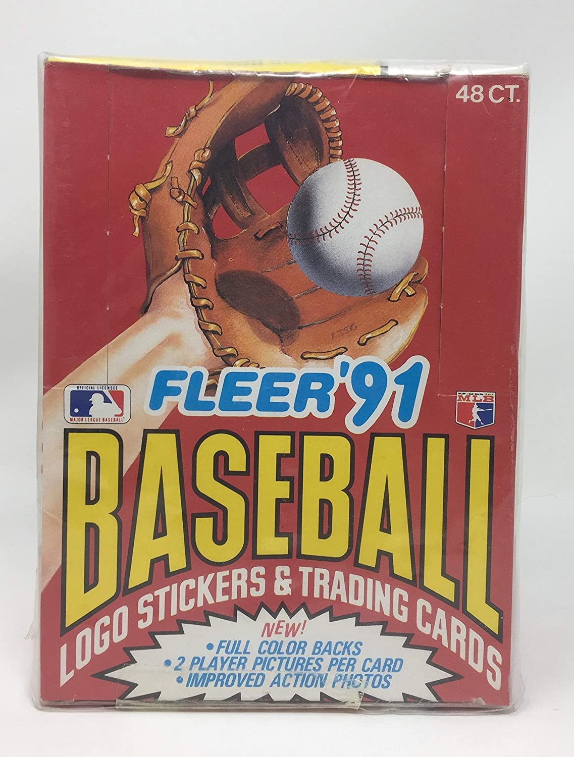 1991 Fleer Baseball Hobby Box (48 ct) | Eastridge Sports Cards