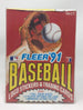 1991 Fleer Baseball Hobby Box (48 ct)