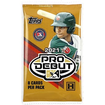 2021 Topps Pro Debut Baseball Hobby Pack
