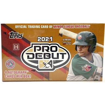 2021 Topps Pro Debut Baseball Hobby Box | Eastridge Sports Cards