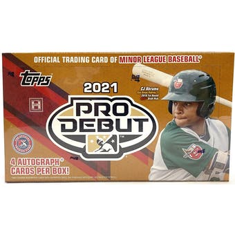 2021 Topps Pro Debut Baseball Hobby Box
