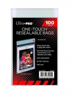 Ultra Pro ONE-TOUCH Resealable Bags