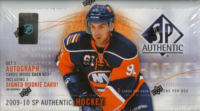2009-10 Upper Deck SP Authentic Hockey Hobby Box | Eastridge Sports Cards