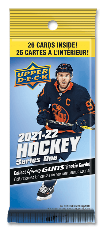 2021-22 Upper Deck Series 1 Hockey Fat Pack | Eastridge Sports Cards