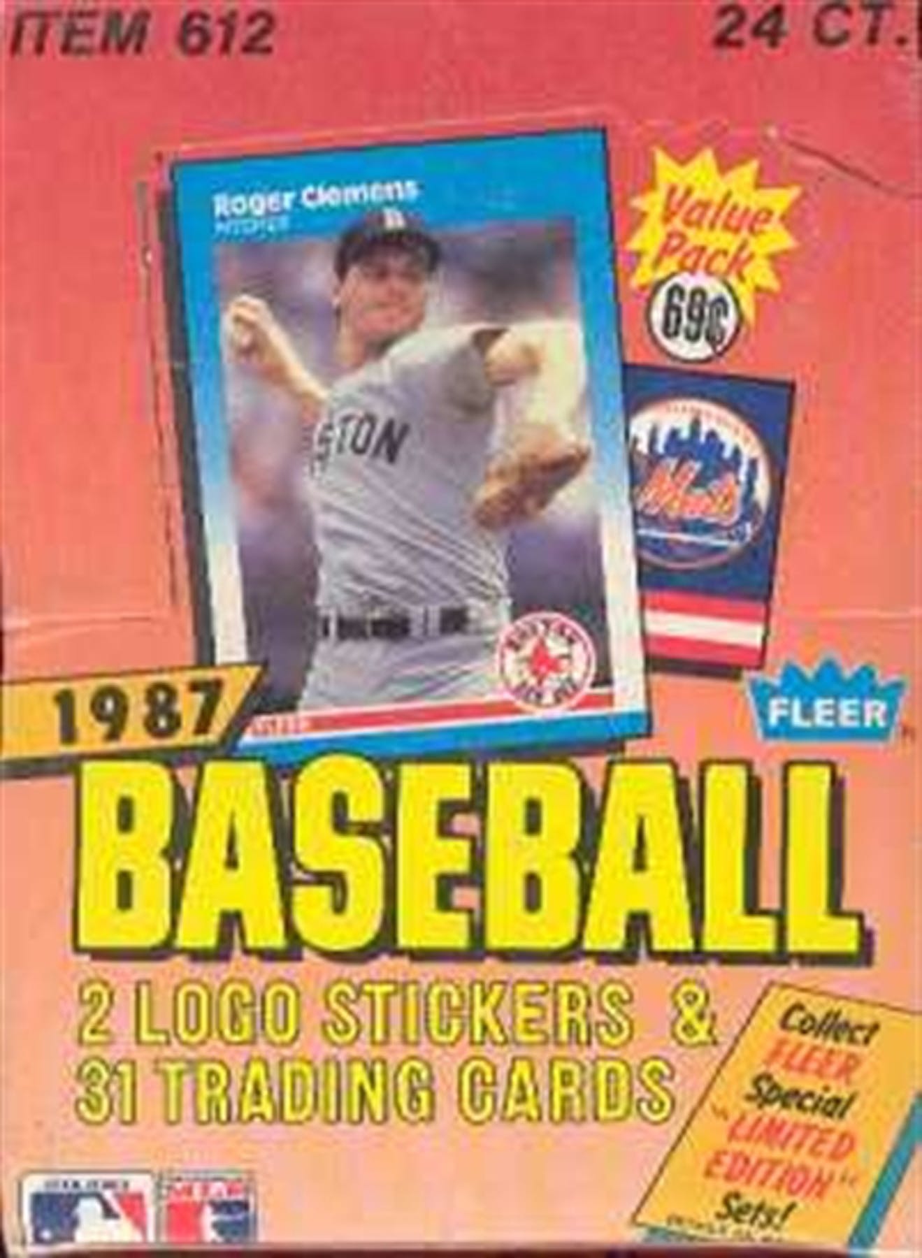 1987 Fleer Baseball Cello Box | Eastridge Sports Cards