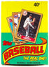 1987 Topps Baseball Wax Box