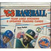 1988 Fleer Glossy Baseball Factory Tin Update Set