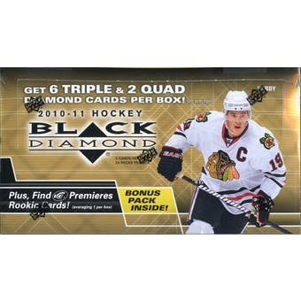 2010-11 Upper Deck Black Diamond Hockey Hobby Box
