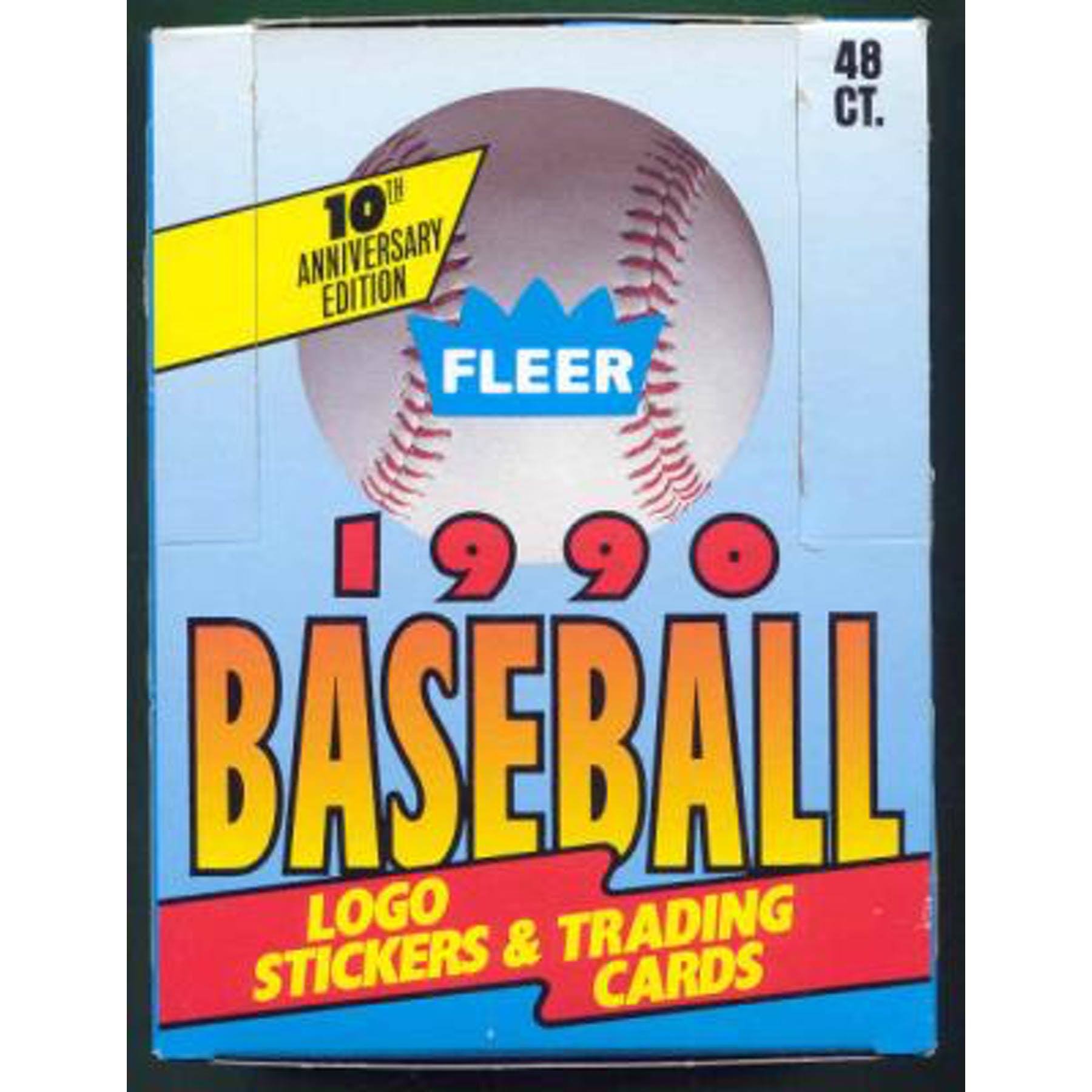 1990 Fleer Baseball Hobby Box ( 48ct Canadian Edition) | Eastridge Sports Cards