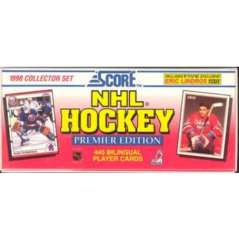 1990-91 Score Bilingual Hockey Factory Set