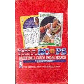 1990-91 Hoops Series 2 Basketball Wax Box