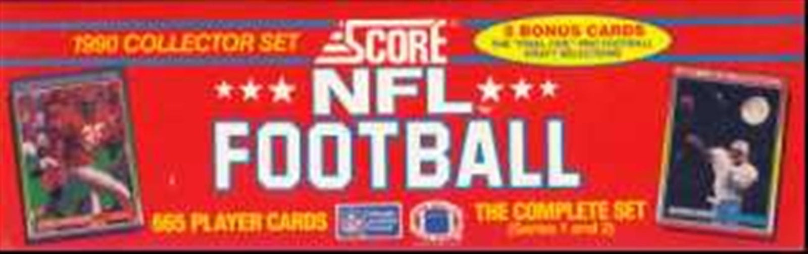 1990 Score Football Factory Set