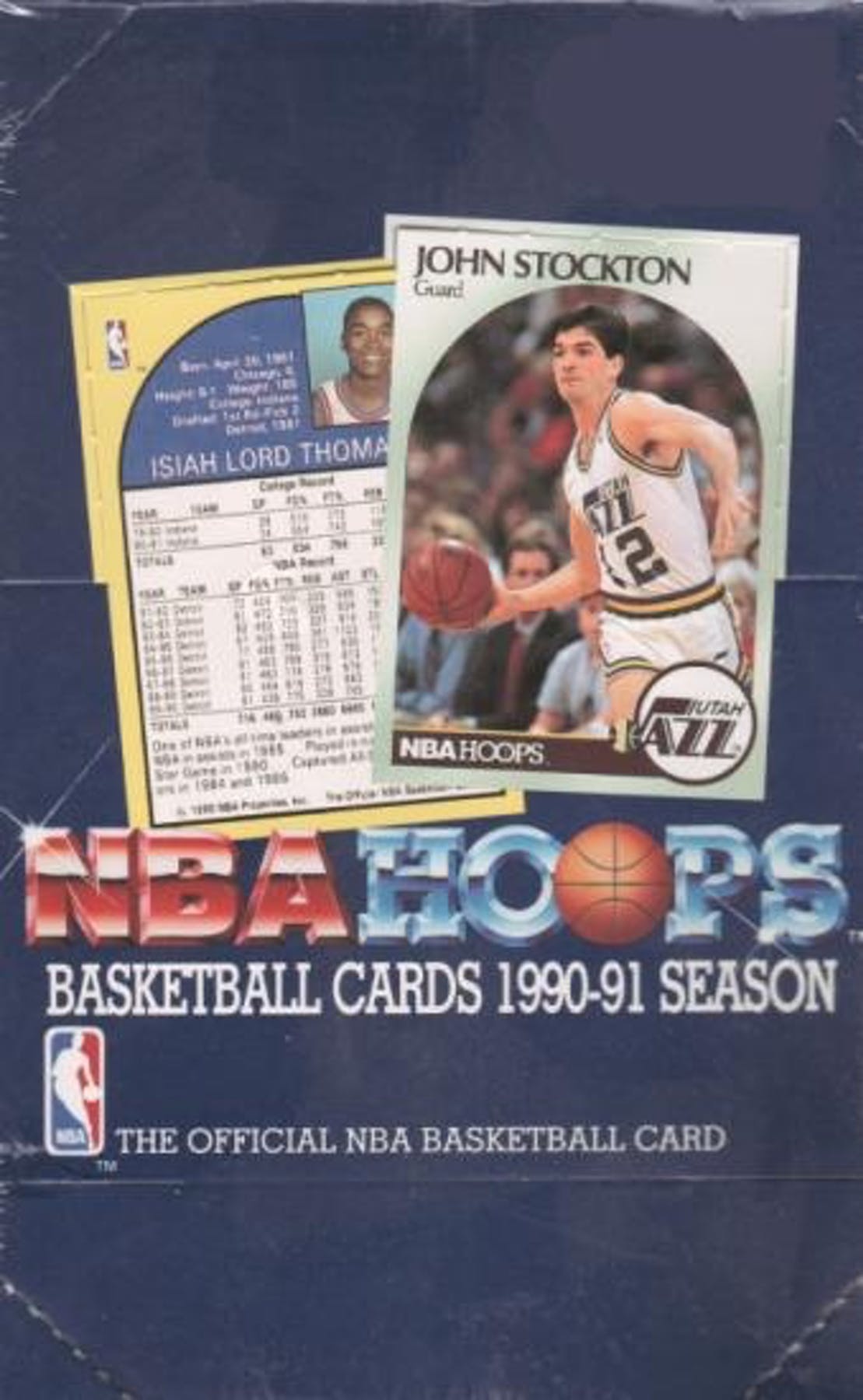 1990-91 Hoops Series 1 Basketball Wax Box | Eastridge Sports Cards