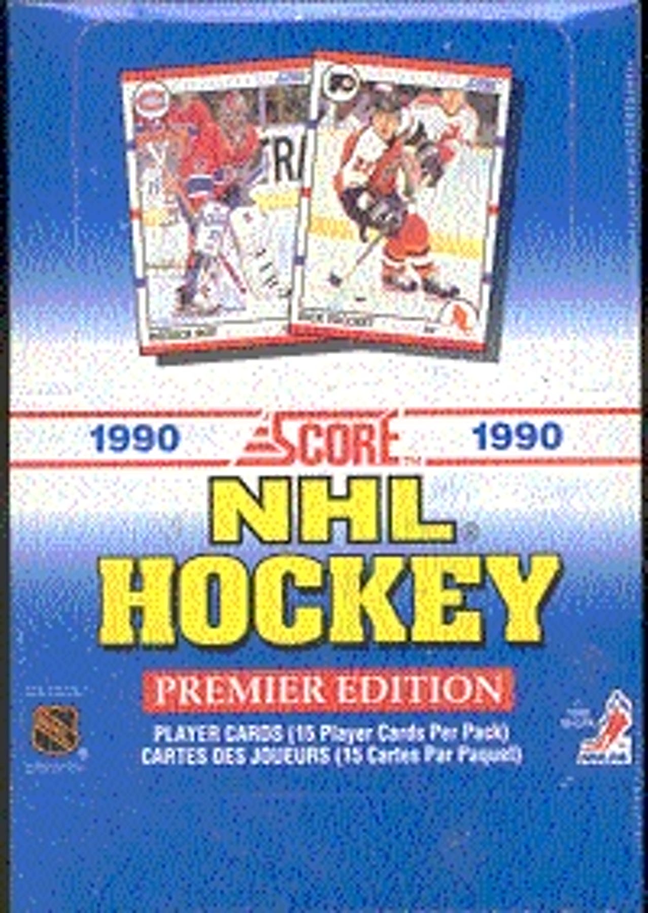 1990-91 Score Canadian Bilingual Hockey Wax Box | Eastridge Sports Cards