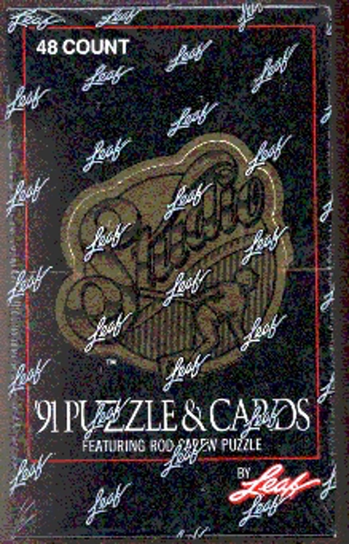 1991 Studio BASEBALL BOX