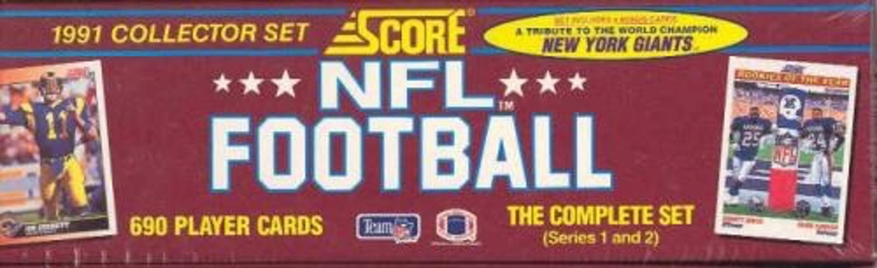 1991 Score Football Factory Set | Eastridge Sports Cards