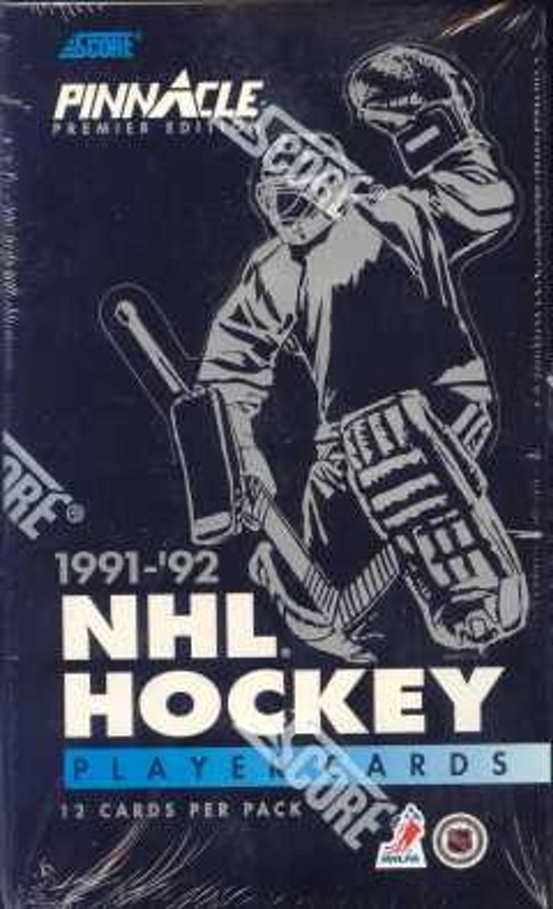 1991-92 Pinnacle Hockey Wax Box