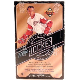 1992-93 Upper Deck Hockey High Series Hobby Box | Eastridge Sports Cards