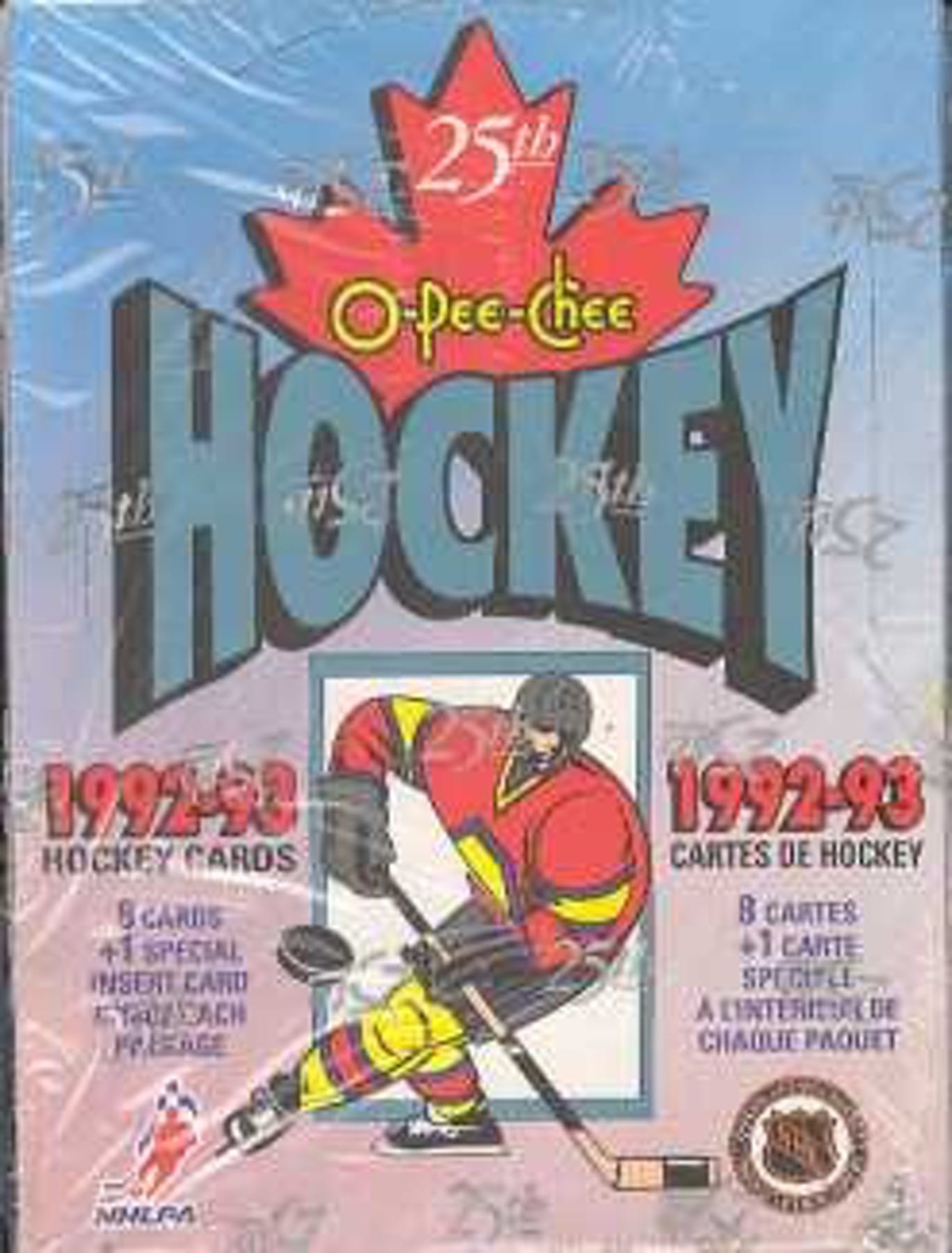 1992-93 O-Pee-Chee Hockey Hobby Box