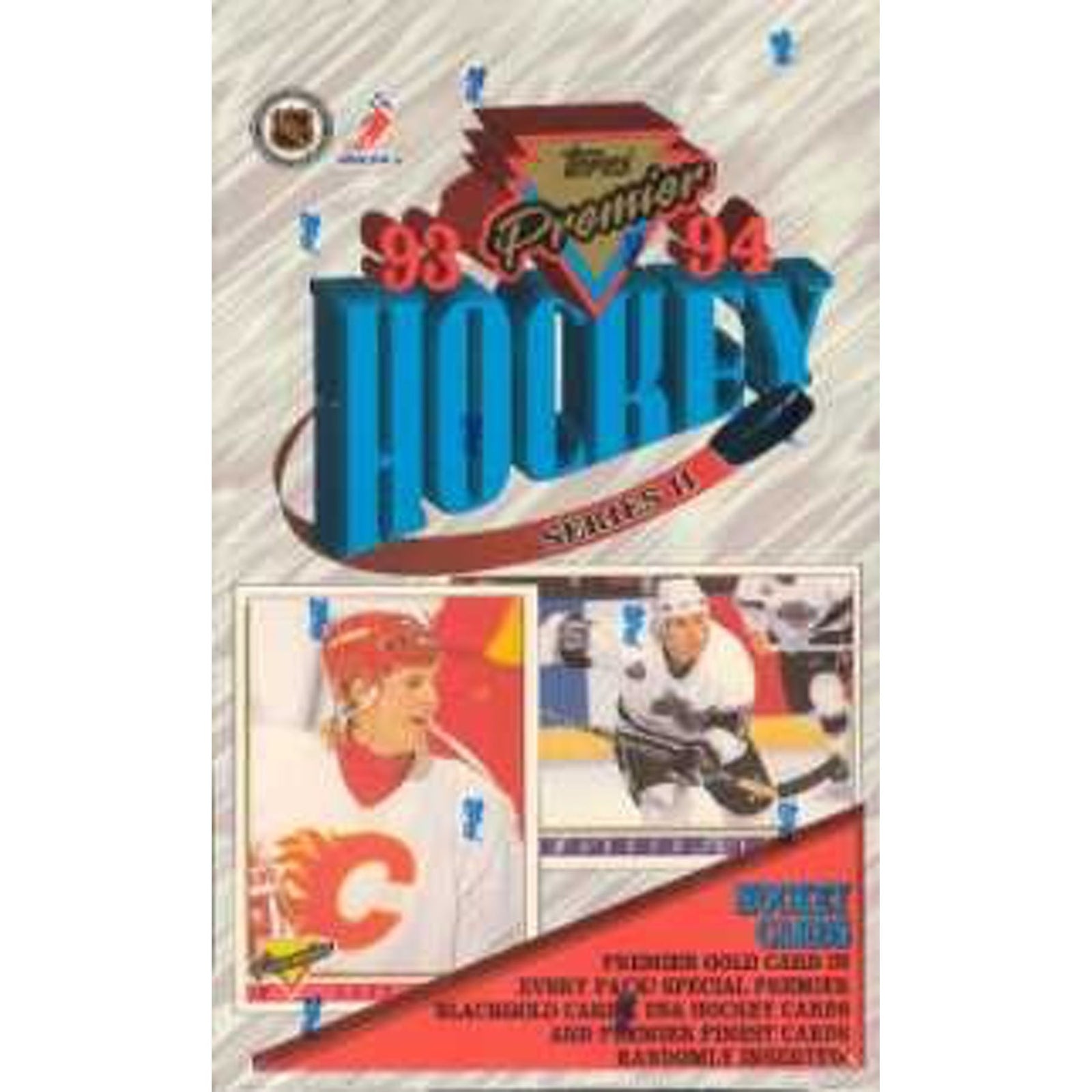 1993-94 Topps Premier Hockey Series 2 Hobby Box