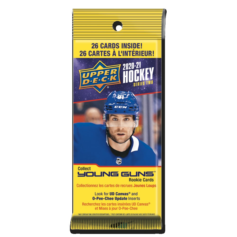 2020-21 Upper Deck Series 2 Hockey Retail Fat Pack | Eastridge Sports Cards