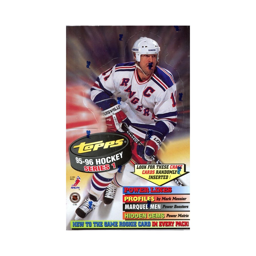 1995-96 Topps Series 1 Hockey Hobby Box | Eastridge Sports Cards