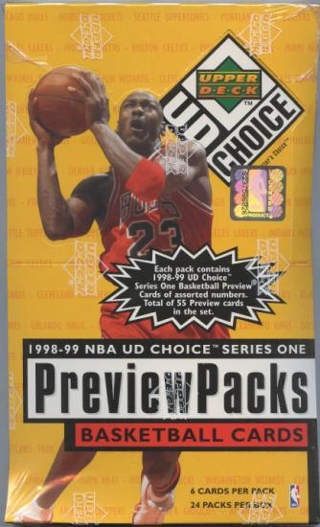 1998-99 UD Choice Preview Hobby Box | Eastridge Sports Cards