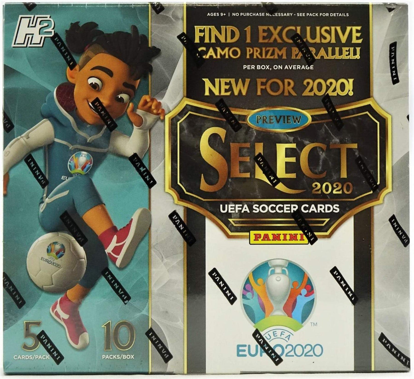 2020 Panini Select UEFA Euro Select Soccer Hybrid Box