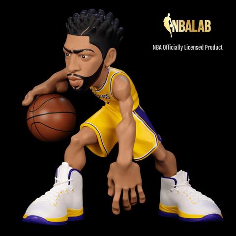 Small-Stars NBA 12" Anthony Davis #/500 - Gold | Eastridge Sports Cards