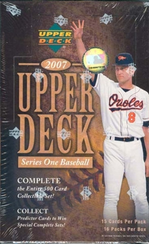 2007 Upper Deck Series 1 Baseball Hobby Box