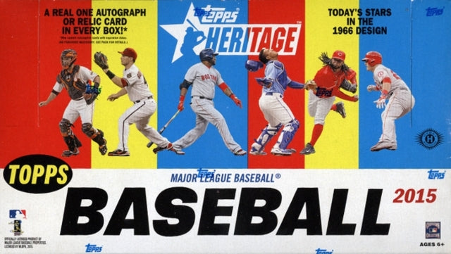 2015 Topps Heritage Baseball Hobby Box | Eastridge Sports Cards