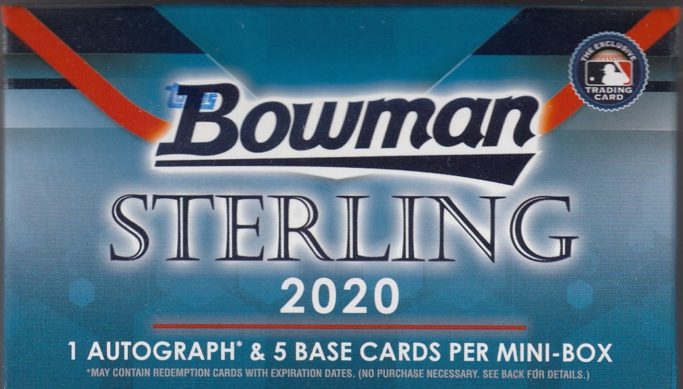 2020 Bowman Sterling Baseball Hobby Mini Box