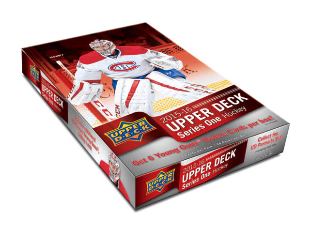2015-16 Upper Deck Series 1 Hockey Hobby Box | Eastridge Sports Cards