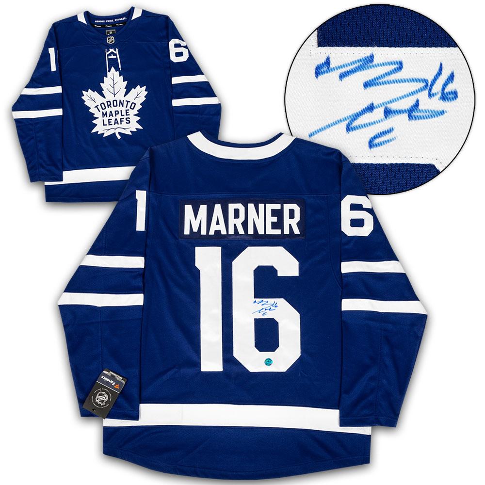 Mitch Marner Toronto Maple Leafs Autographed Blue Fanatics Hockey Jersey