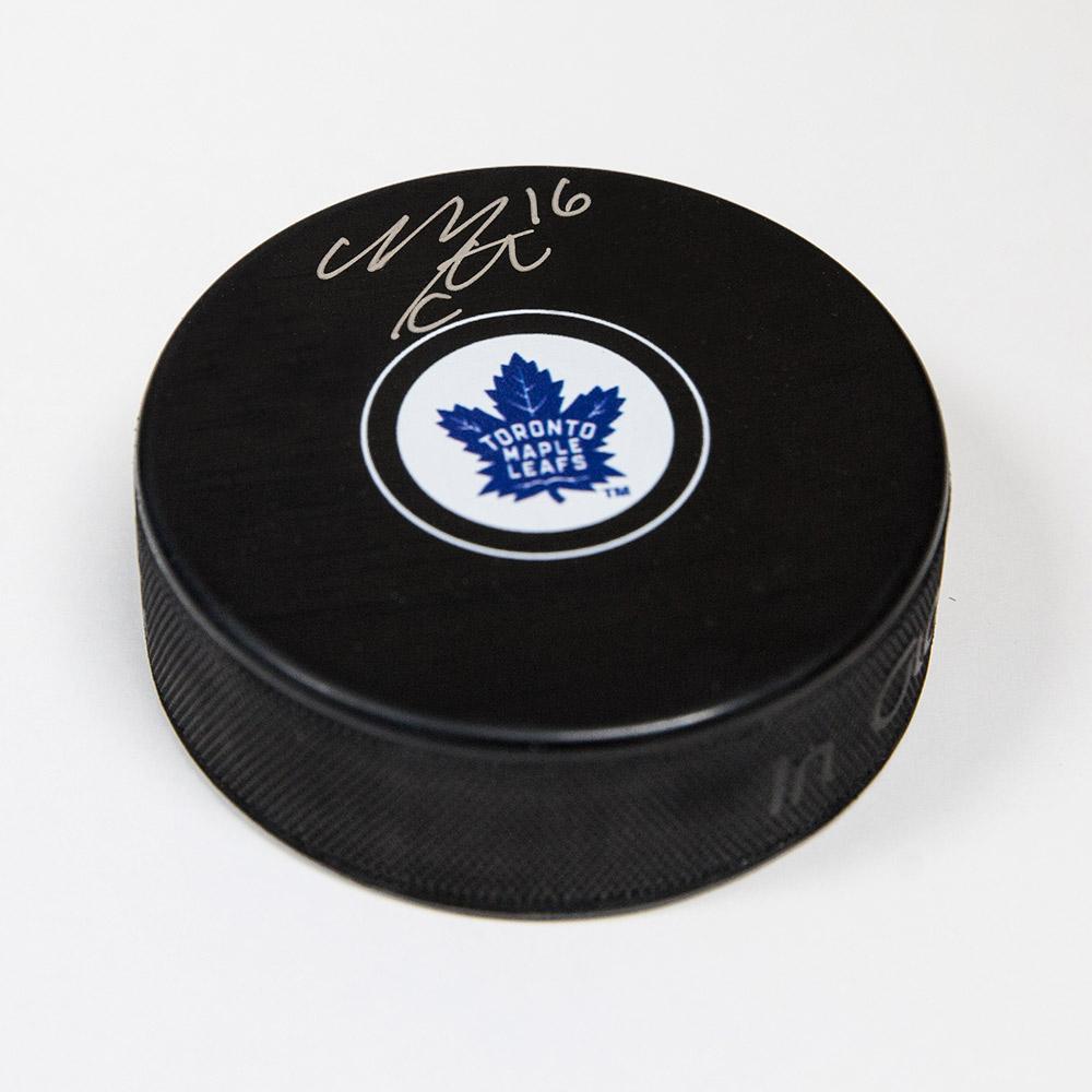 Mitch Marner Toronto Maple Leafs Signed Autograph Model Hockey Puck | Eastridge Sports Cards