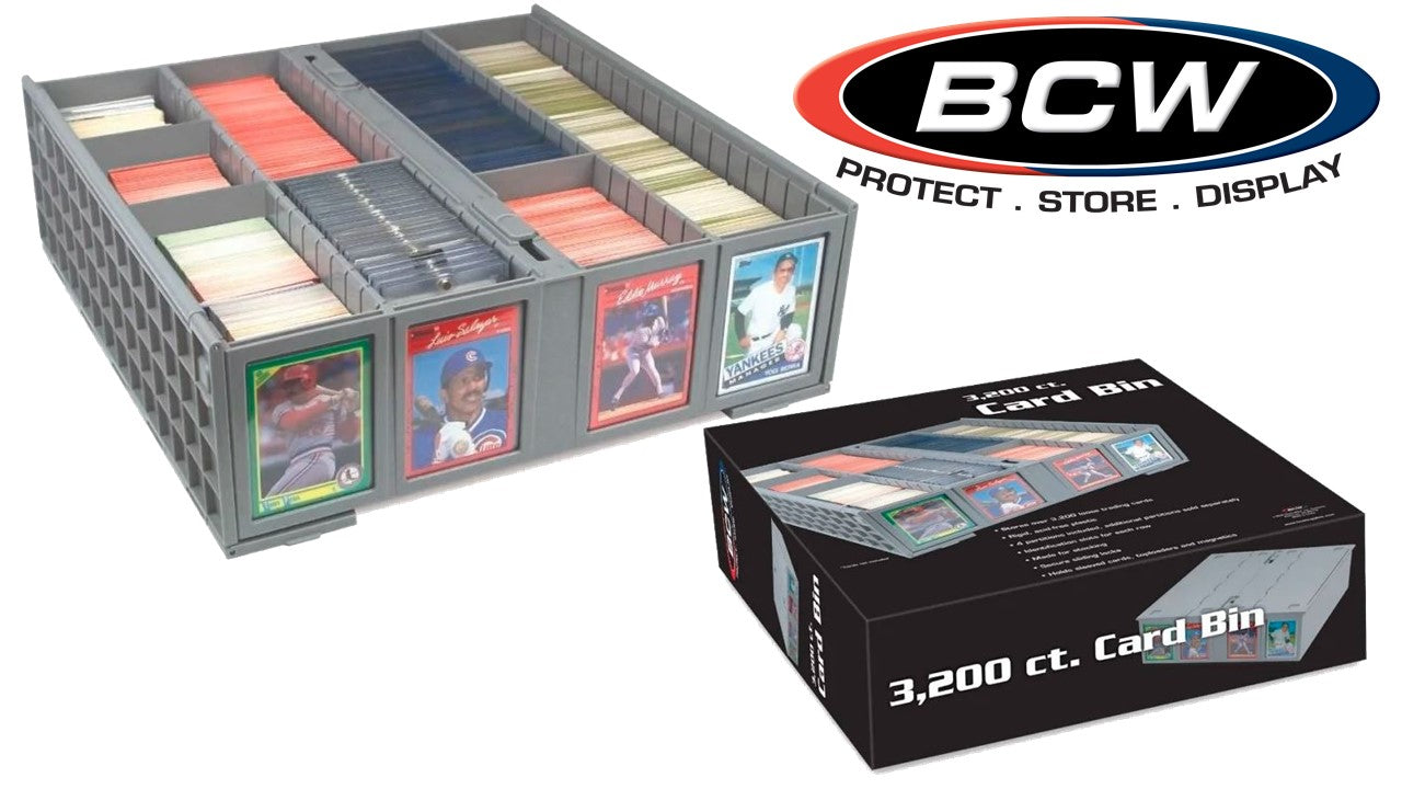 BCW 3200ct Card Bin | Eastridge Sports Cards