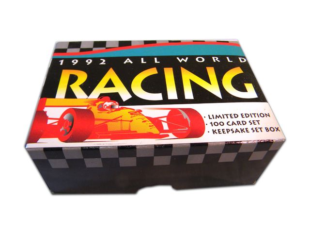 1992 ALL WORLD RACING TRADING CARD FACTORY SET | Eastridge Sports Cards