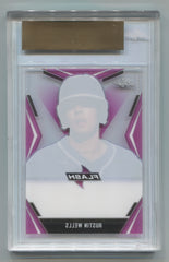 2020 Leaf Flash Draft Pre-Production Proof Portrait Clear Pink Austin Wells #1/1 | Eastridge Sports Cards