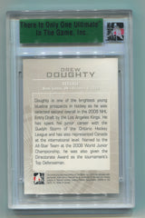 2007-08 ITG Ultimate Memorabilia 8th Edition Base Card Silver Drew Doughty #34/90 | Eastridge Sports Cards