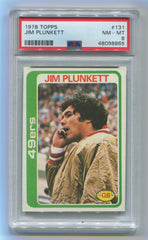 1978 Topps #131 Jim Plunkett PSA 8 | Eastridge Sports Cards