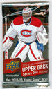 2015-16 Upper Deck Series 1 Hockey Hobby Pack