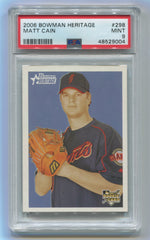 2006 Bowman Heritage #298 Matt Cain SP PSA 9 | Eastridge Sports Cards