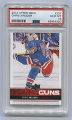 2012-13 Upper Deck #237 Chris Kreider PSA 10 (Rookie) | Eastridge Sports Cards
