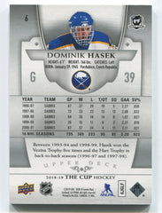 2018-19 The Cup #6 Dominik Hasek #153/249 | Eastridge Sports Cards