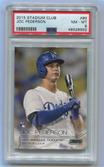 2015 Stadium Club #89 Joc Pederson PSA 8 (Rookie) | Eastridge Sports Cards